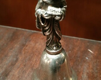 Vintage Reed and Barton Silver Plated Nativity Bell Wise Man