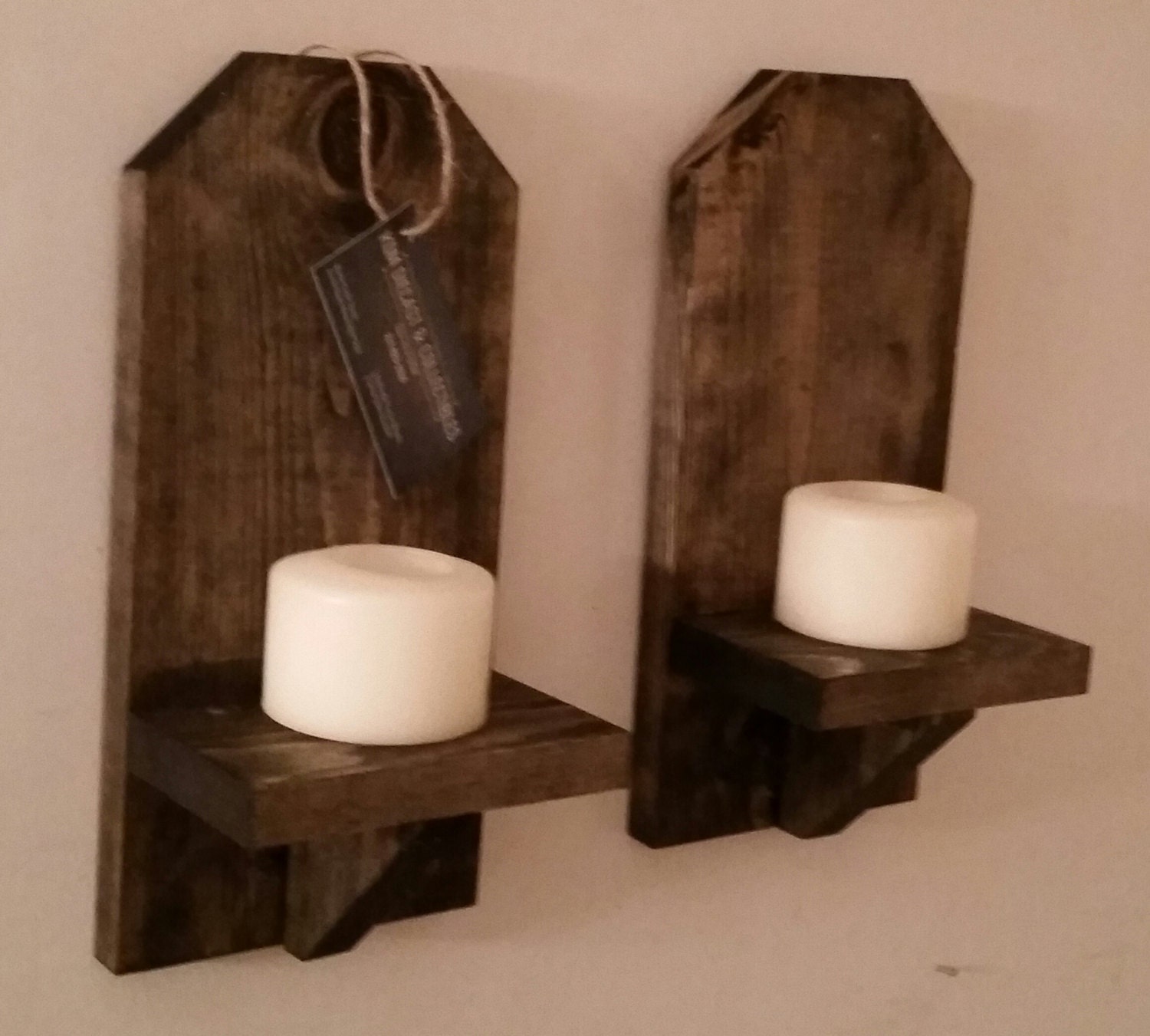 candle display shelf