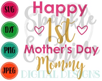 Download 1st mothers day svg | Etsy