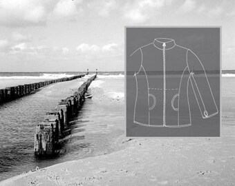 Farbenmix-Pattern Pellworm Fleece Jacket