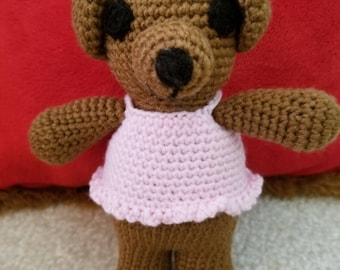Crochet amigurumi bear