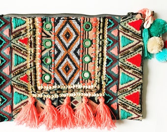 Bali Embellished Clutch