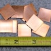 3/4" Copper Square 24 Gauge Pack of 12