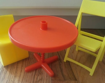 Barbie Doll Furniture ~ Patio Cookout with Barbie!