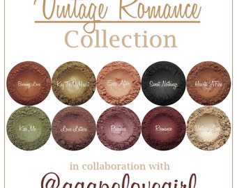 Vintage Romance Loose Mineral Eyeshadow Collection