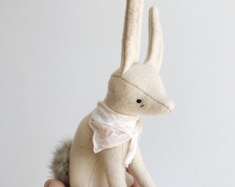 spring blossom bunny | soft sculpture animal