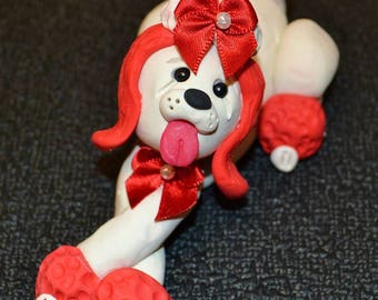 OOAK Poodle made to order, you choose colors