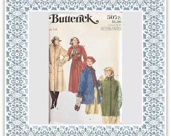 Butterick 5078 Misses' coat and jacket - Vintage Uncut Sewing Pattern