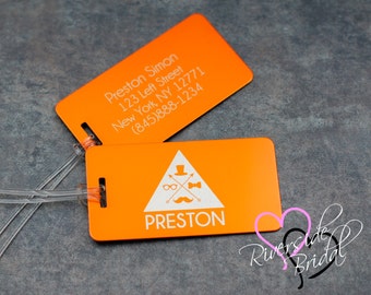 Personalized Luggage Tag, Custom Luggage Tag, Luggage Tags Personalized, Engraved Luggage Tag, Personalized Custom Engraved Travel Bag Tag