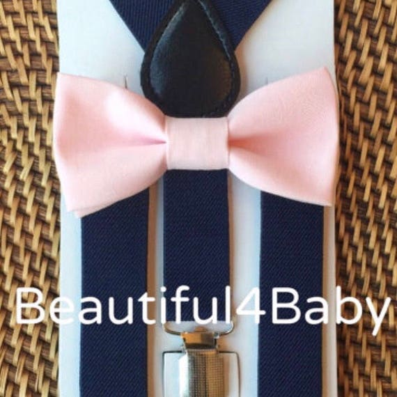 Blush Baby Bow Tie Pink Baby Bow Tie Toddler Bow Tie Blush