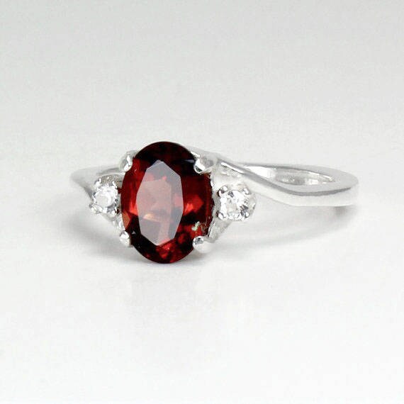 Mens Garnet Ring Used Mens Garnet Ring Used