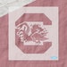 South Carolina Gamecocks Logo Stencil