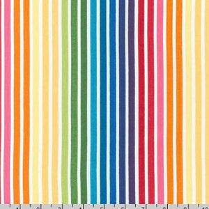 Rainbow Remix Stripes From Robert Kaufman's Remix Collection by Ann Kelle