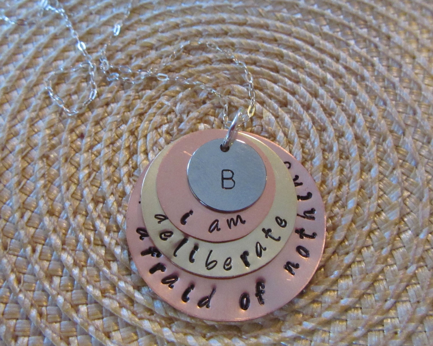 Customizable Multi Metal Necklace