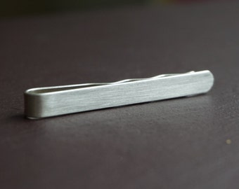 tie slide, mens gift, tie clip, silver tie clip,tie slide, father gift, tie accessory, husband gift, husband wedding gift, fiance gift,