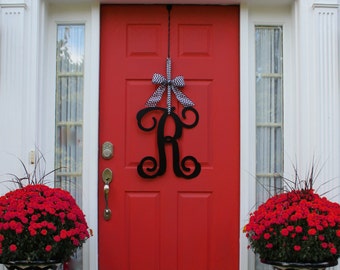 Monogram Letter - Initial Letter - Monogram Door Hanger