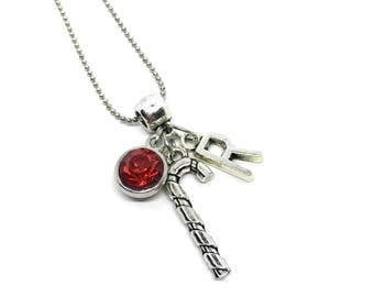 Personalize Christmas Candy Necklace Kids Christmas Jewelry Stocking Stuffets Advent Calendar Fillers Holiday Mini Gift Secret Santa Gift