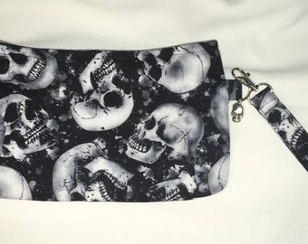 Charmed Skull Wristlet