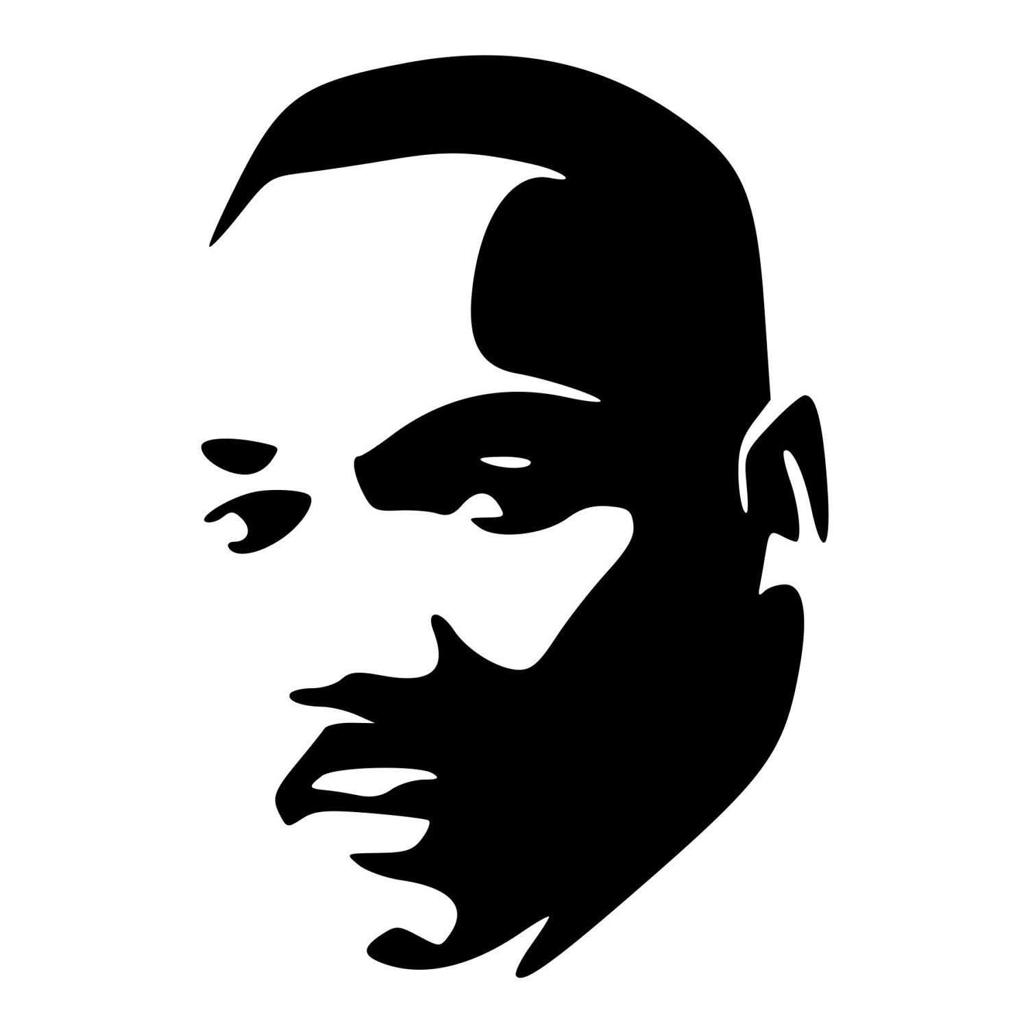 Download Martin Luther King Jr. Die-Cut Decal Car Window Wall Bumper