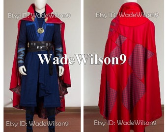 Doctor Strange Dr Strange Steve Vincent Cosplay Costume Handcraft Size