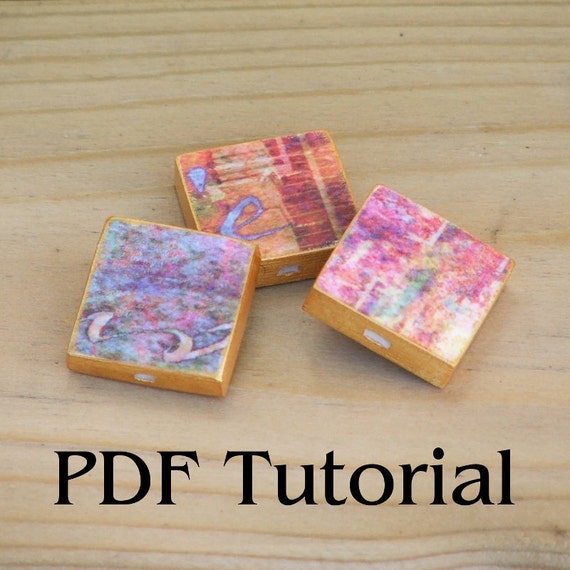 Chunky Square Paper Bead Tutorial PDF