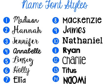 Name Decal, Word Decal, Vinyl Monogram Decal, Any Word Decal, Name Sticker