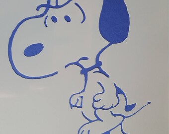 Snoopy stencil | Etsy