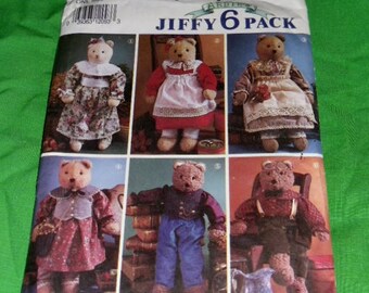 Simplicity Pattern 7649 Jiffy 6 Pack Uncut & Unused