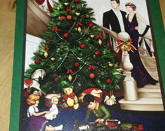 Art Deco Christmas card pack of 10