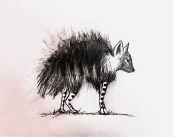 The Hyaena - Limited Edition Giclee Print