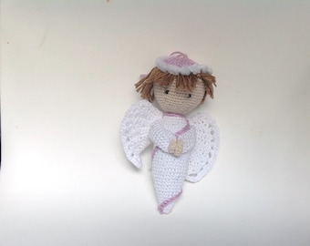 guardian angel, crochet angel, amigurumi, angel, little angel,