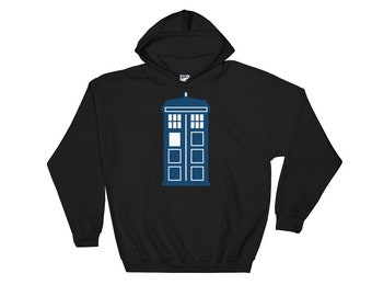TARDIS- Hooded Sweatshirt