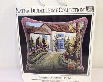 English Garden Needlepoint Kit, Erica Wilson