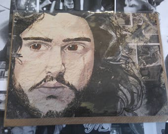 Jon Snow (Kit Harington) - Greeting Card