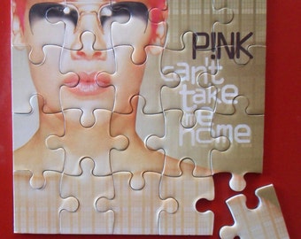 Pink Can't Take Me Home CD Cover Magnetic Puzzle
