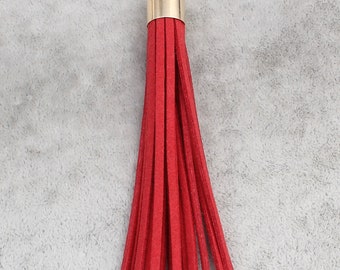 Red Velveteen Tassel