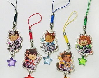 Kitty Paladin Voltron Charms