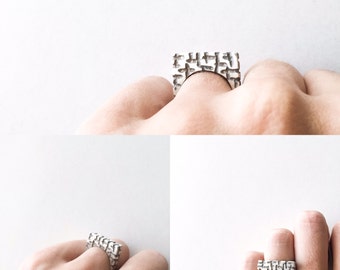 Ring "Vime" Collection - Sterling Silver