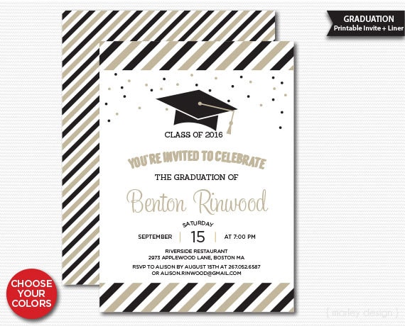 tarjetas de graduacion para imprimir