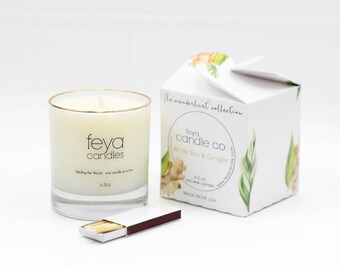 White Tea & Ginger Feya Candle