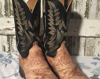 Vintage Lucchese Boots mens size 7D