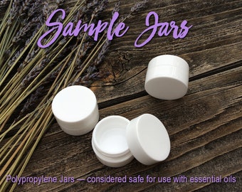 Sample Jars ~ doTERRA ~ Young Living ~ Rodan and Fields ~ Mary Kay ~ Zija ~ Essential Oils ~ USANA ~ Nu Skin ~ Natures Sunshine ~ Plexus