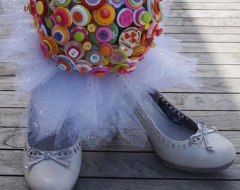 Bridal button bouquet