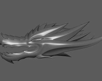 Dragon Head Ginryu 3D Printable