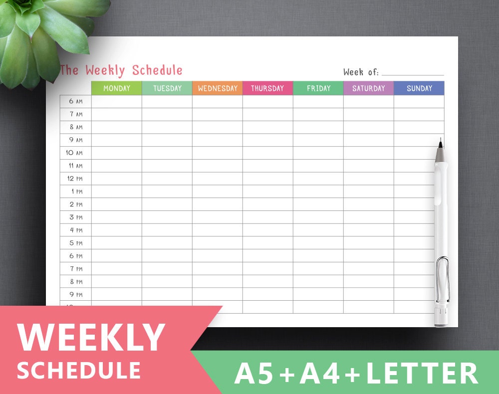 class schedule print out class schedule print out