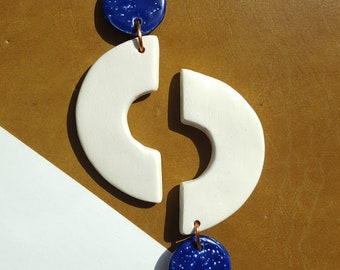 Handmade Ceramic Earrings