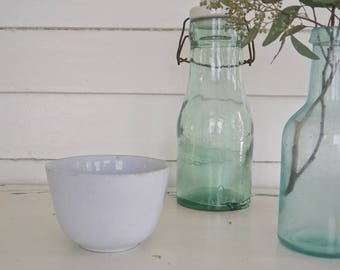 Vintage White Ironstone Bowl