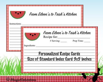 standard index card size