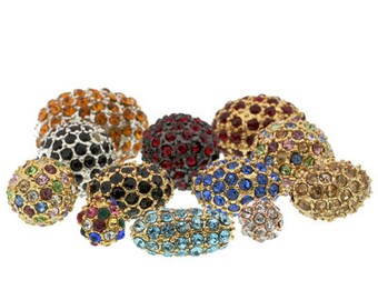 Beadelle Pave Bead Grab Bag (12pcs)