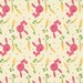 STORE CLOSING SALE - Garden, Bunny & Carrots, Pink, David Walker, Free Spirit, 100% Cotton Quilt Fabric, Quilting Fabric